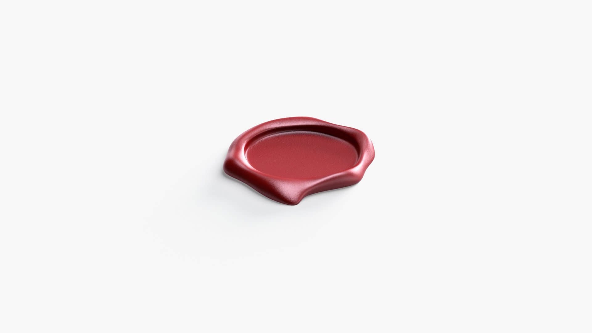 Wax Stamp for Envelopes - 3D Model by rebrandy