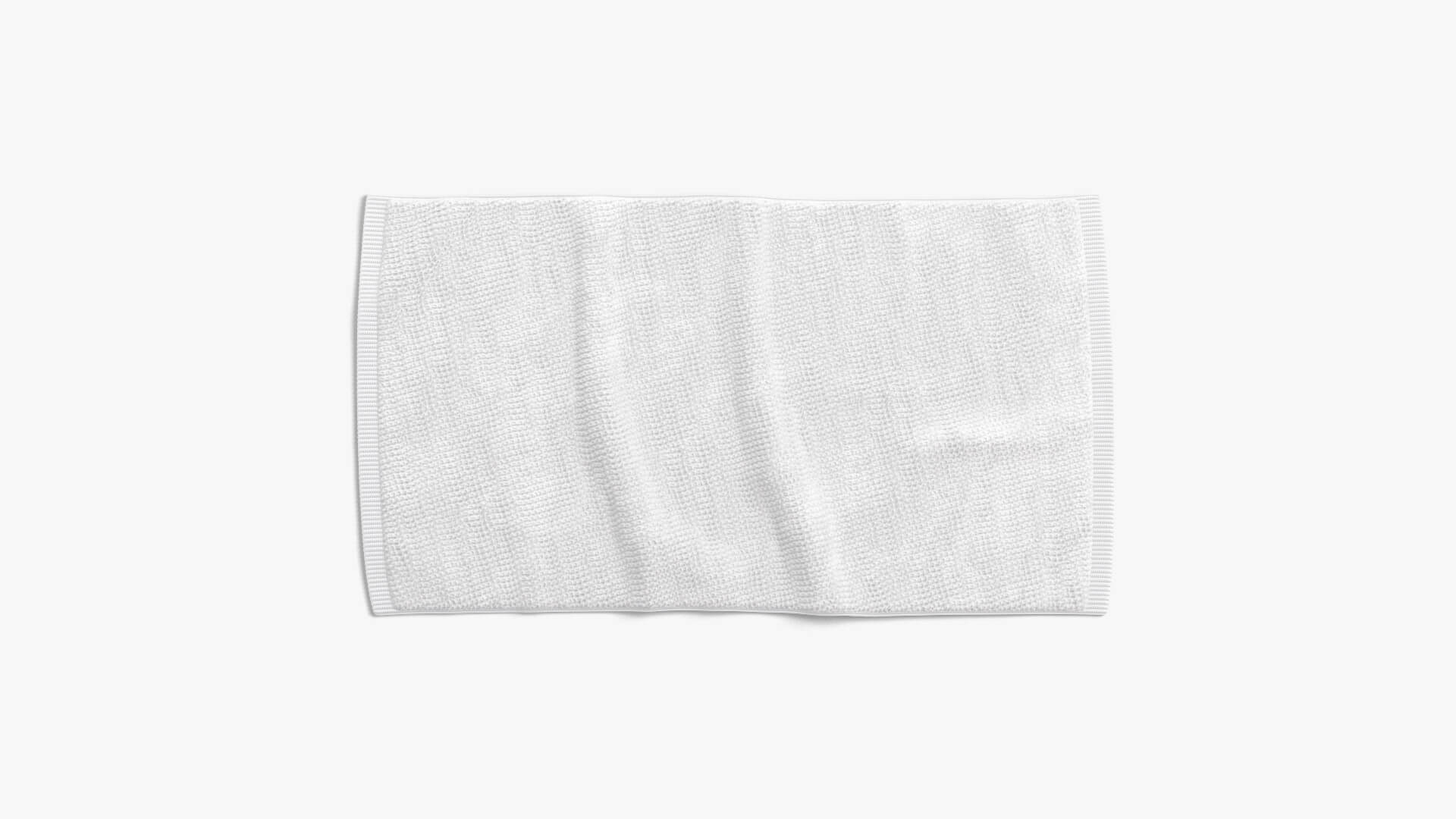 Small Bath Towel Set 3D Model by rebrandy