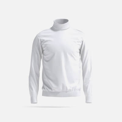 Knitted Sweater White