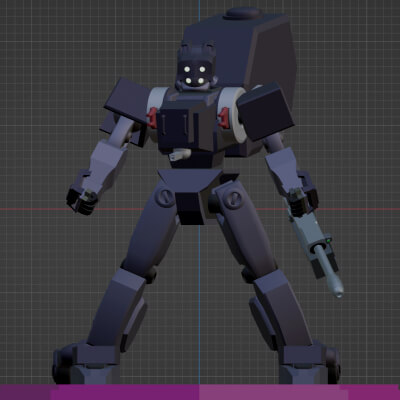 Burai Bazooka Under Arm