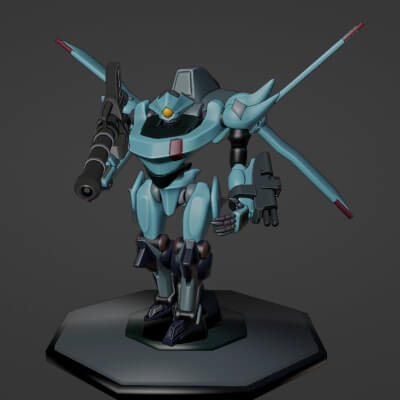 Gekka Flight Type Bazooka Anti Ground
