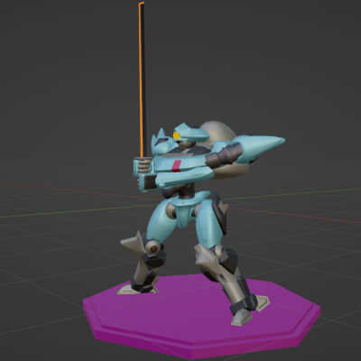 Gekka High Guard Sword