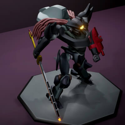 Gekka Tohdoh Shoulder Turrets
