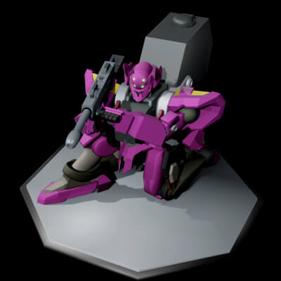 GLoucester Bazooka shoulder on knee no Cape