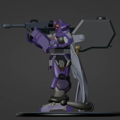 Gloucester Shoulder Bazooka Shoulder Standing W/Cape