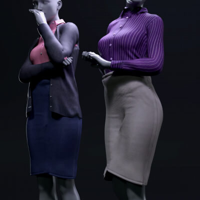 2000s Office Outfit for G81F and G9