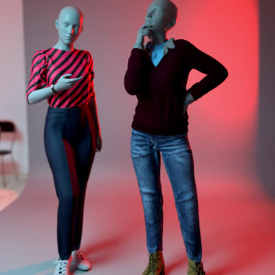 dForce Nancy Outfit Collection for G81F and G9