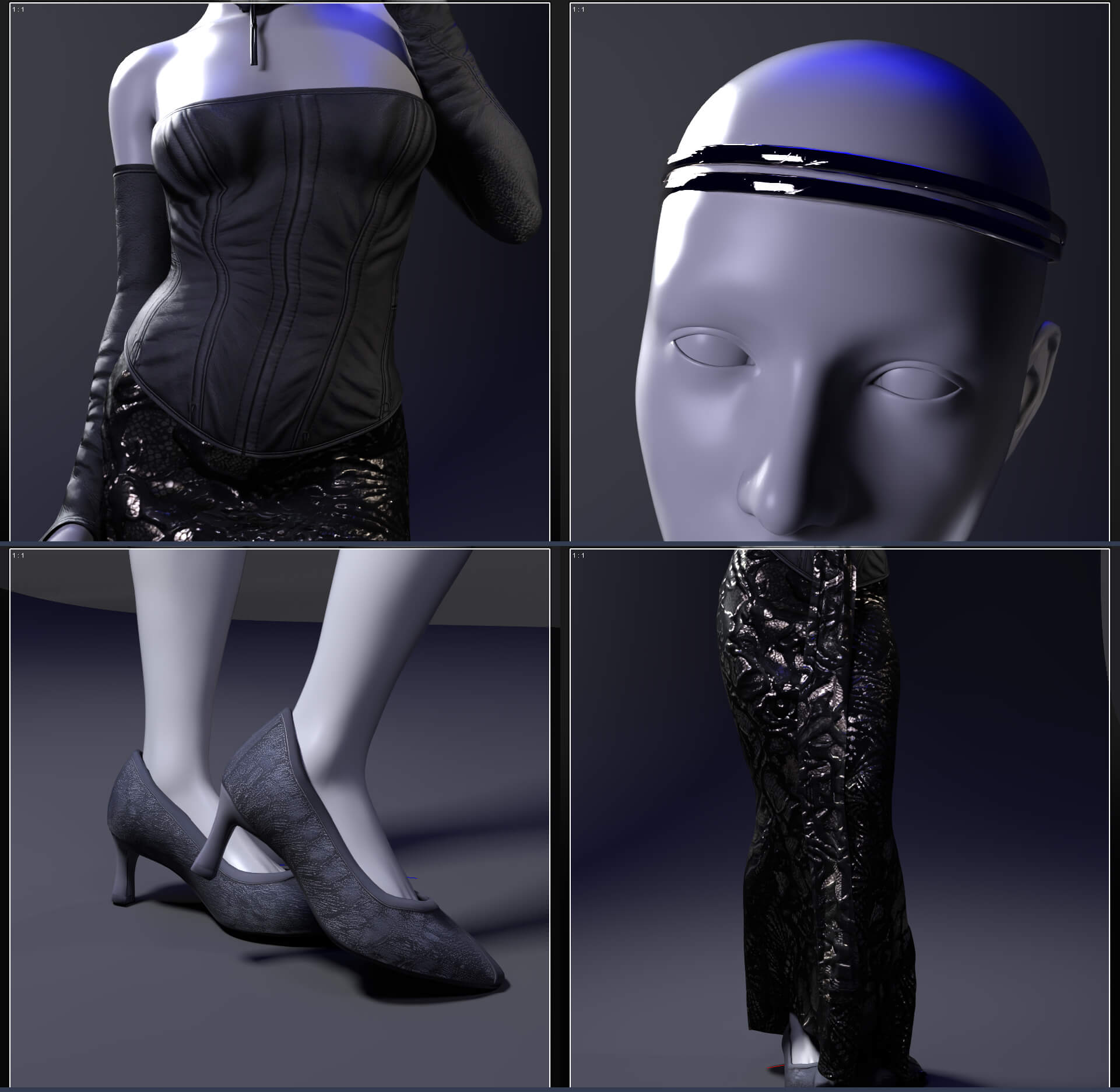 Padme Outfit Collection - Daz Content by redmagnet Padme Outfit Collection - Daz Content by redmagnet