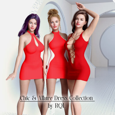 Chic &amp Allure Dress Collection for G8F &amp G8.1F