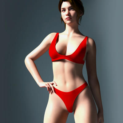 dForce RQL Active Lounge Lingerie G9 by RedQLips