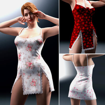 dForce RQL Lace Temptation Mini Dress G8F & G8.1F