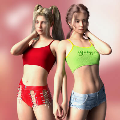Rql dForce Cute &amp Casual Crop Top Bundle