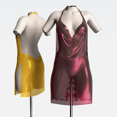 RQL-dForce GlitterChain Club Dress G8F &amp G8.1F