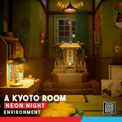 A Kyoto Room - Neon Night