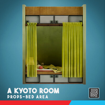 A Kyoto Room - Bed Area
