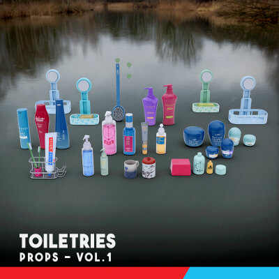 Toiletries Props Vol 1