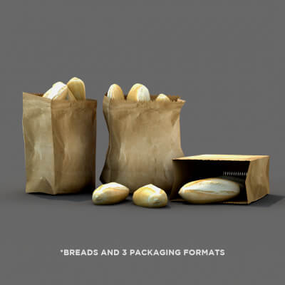 Bag With French Bread