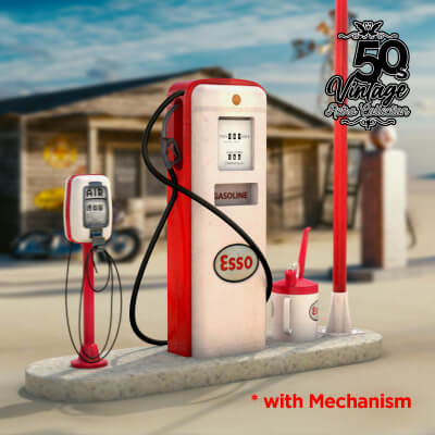 Building - Gas Pump Esso 50S