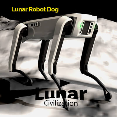 Lunar Robot Dog