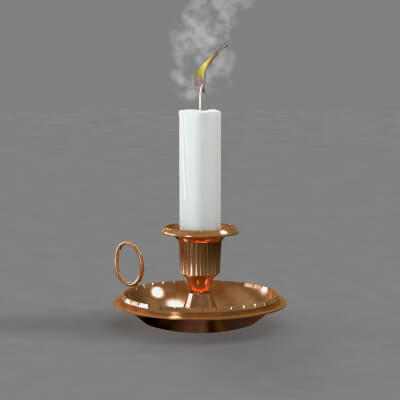 Candie Holder Copper