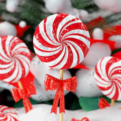 Christmas Candy Turbine Lollipop
