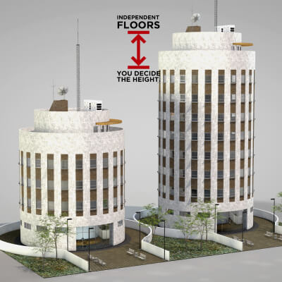 Commercial Cylindrical Building
