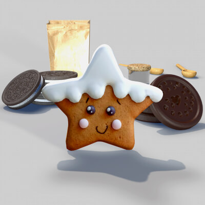 Cookie Star Bis