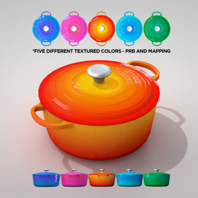 Cooking Red Orange 8 4L