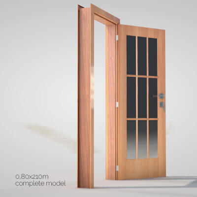 Door - Kitchen Glass Door