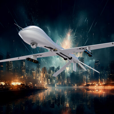 Drone Military Predator Mq-1B
