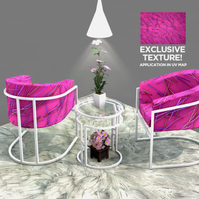Kit Sofa Alegro Pink