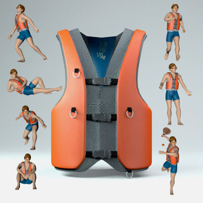 Life Jacket Orange by renatodalle