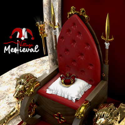 Medieval Kings Throne