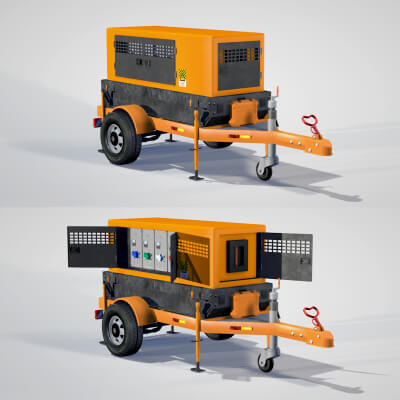 Mobile Generator Trailer
