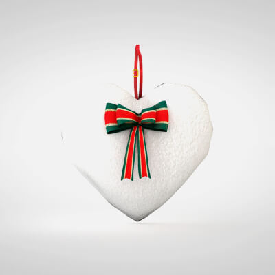 Pillow - Heart White