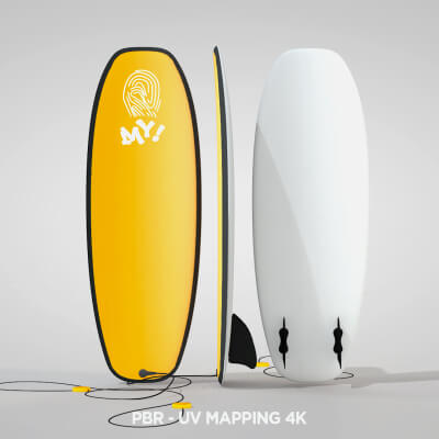 Surf Softboard Frisbee by renatodalle