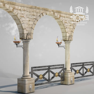 Residential Roman Garden Arches