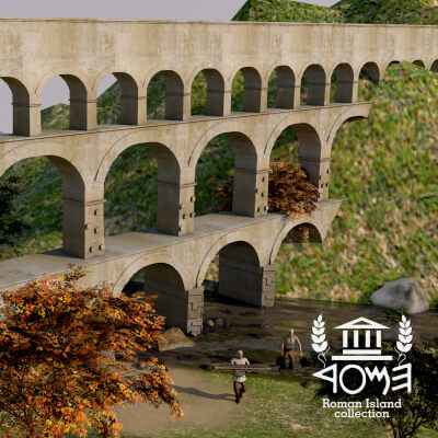 Roman Island Aqueduct