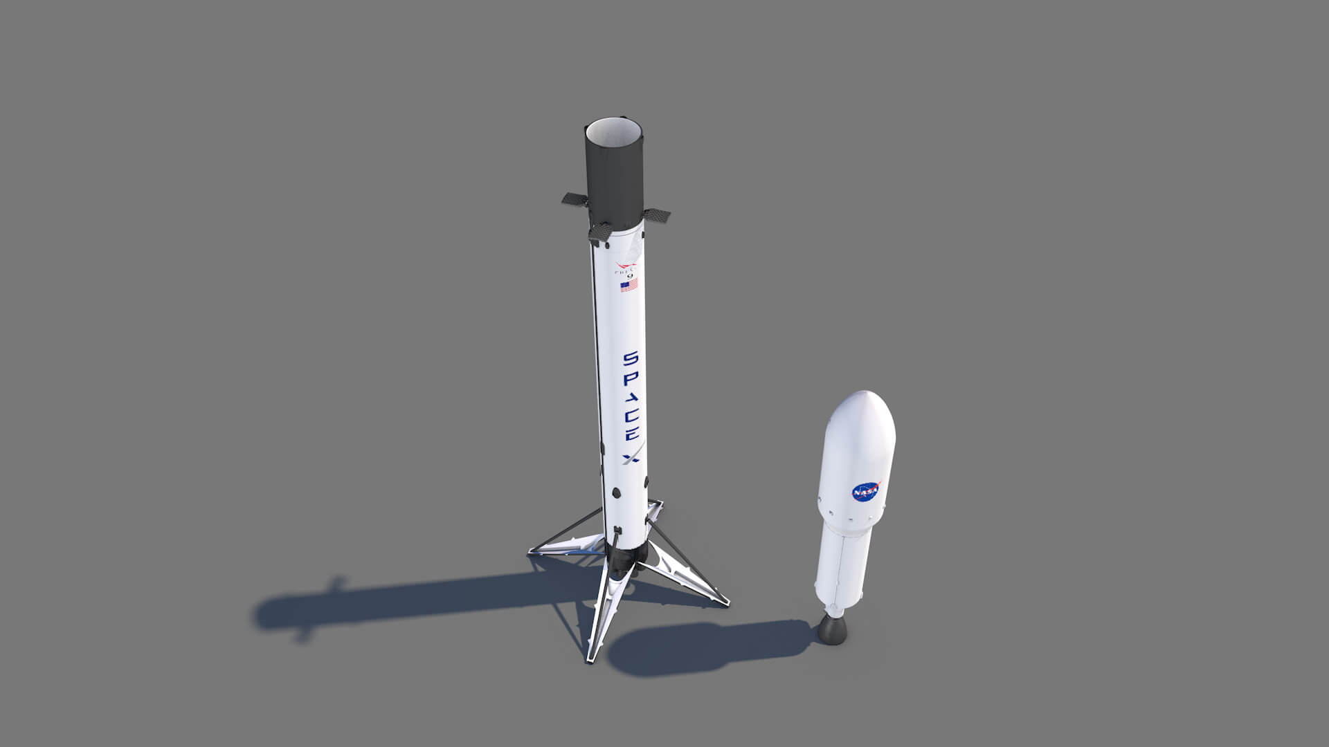 SpaceX Starlink 3D Model by renatodalle