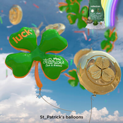 St. Patricks Balloons