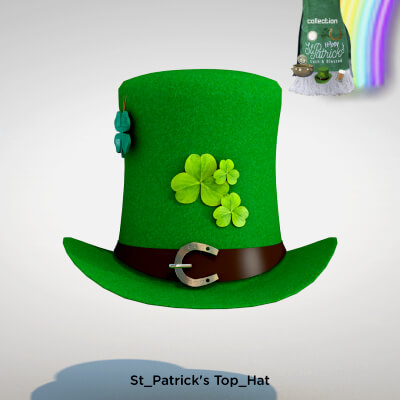 St Patricks Top Hat