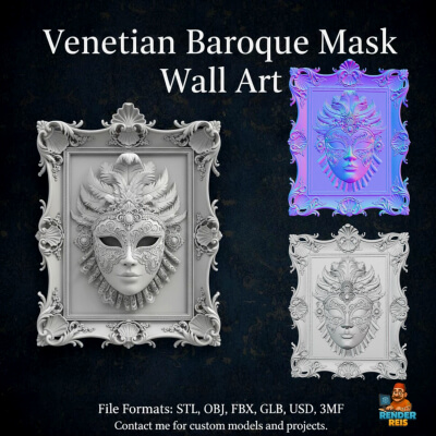 Omniscient Eye &ndash Rococo Wall Panel