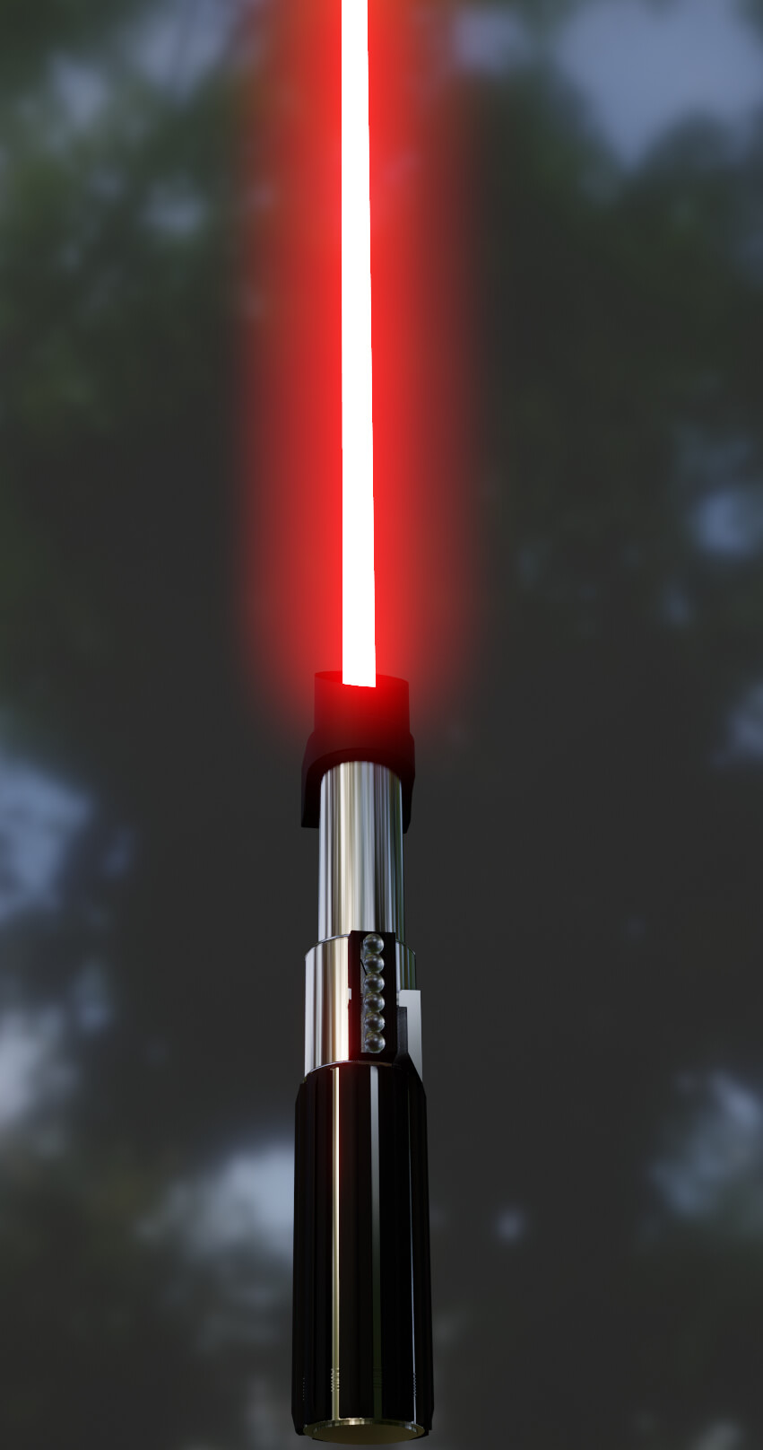 Darth Vader's Lightsaber 3D Model by Render4k
