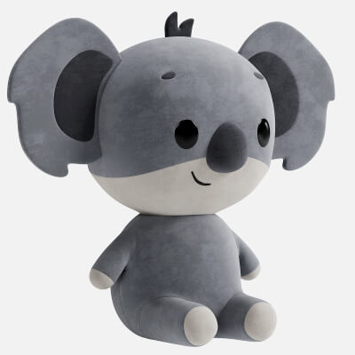 Big Ear Mouse Plush Toy
