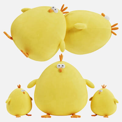 Soft Chick Dolls Plush Toys