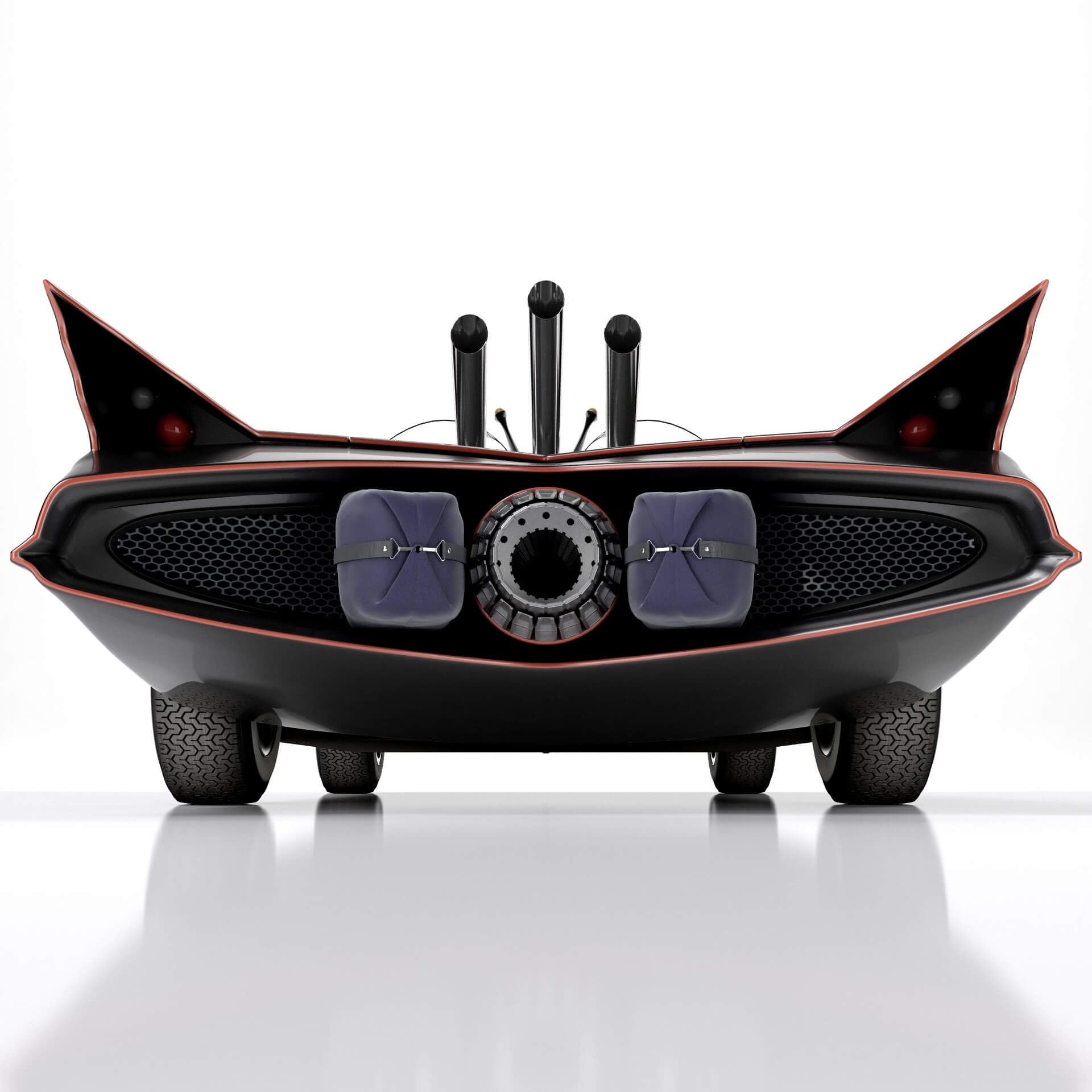 Batmobile 1966 - 3D Model by RenderBlade