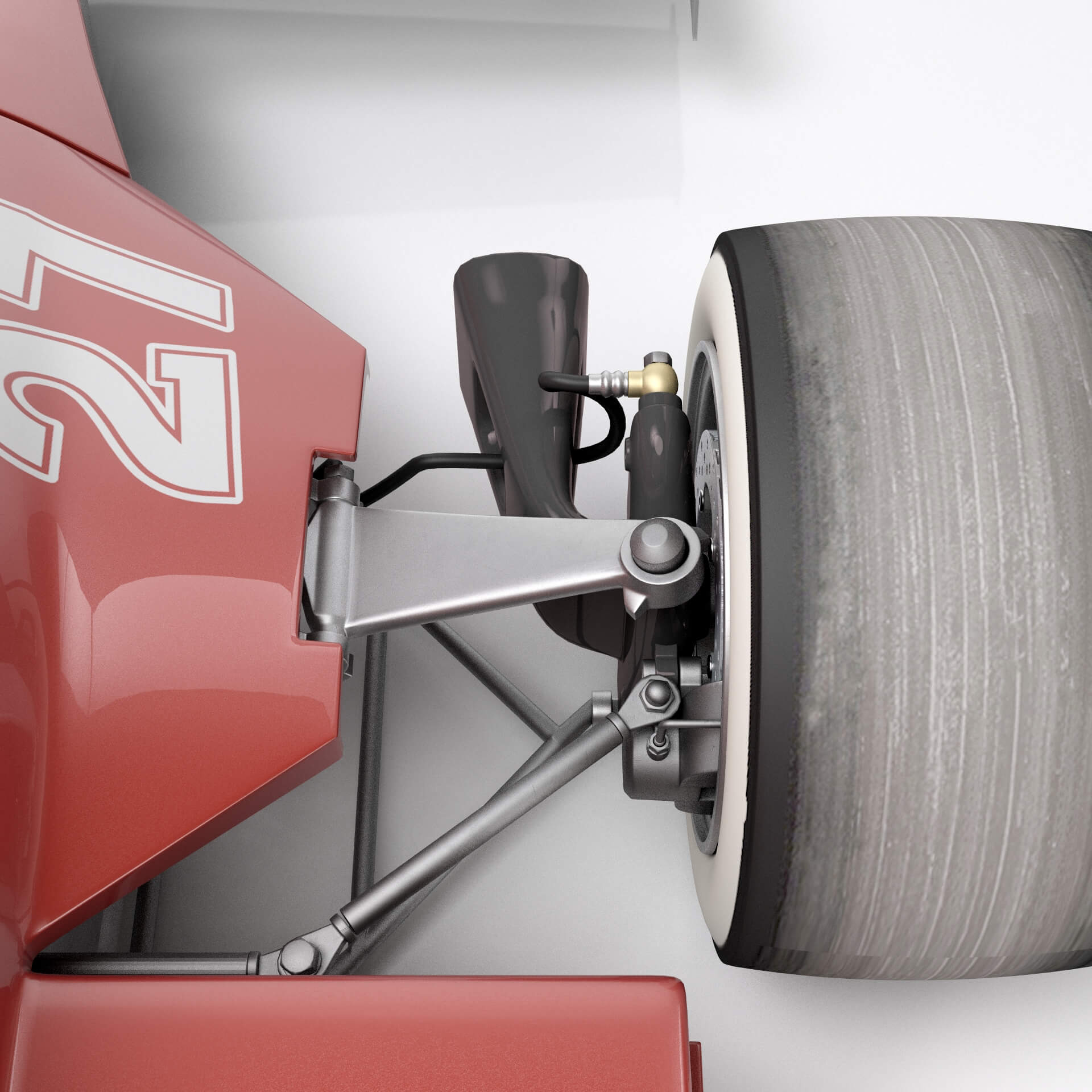Ferrari F1 126 Ck 1980 - 3D Model by RenderBlade