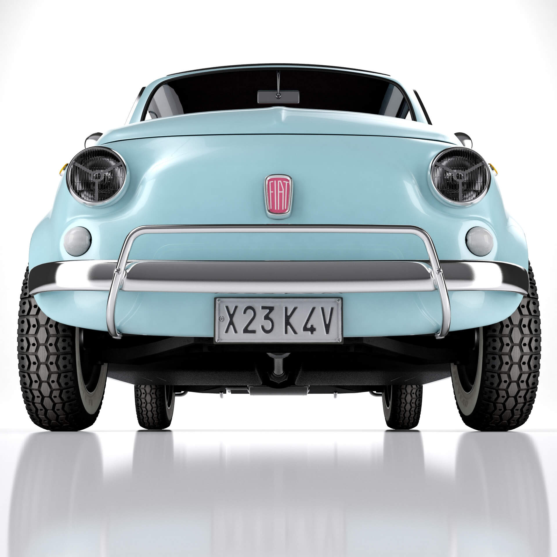 Fiat 500 1965 - 3D Model by RenderBlade