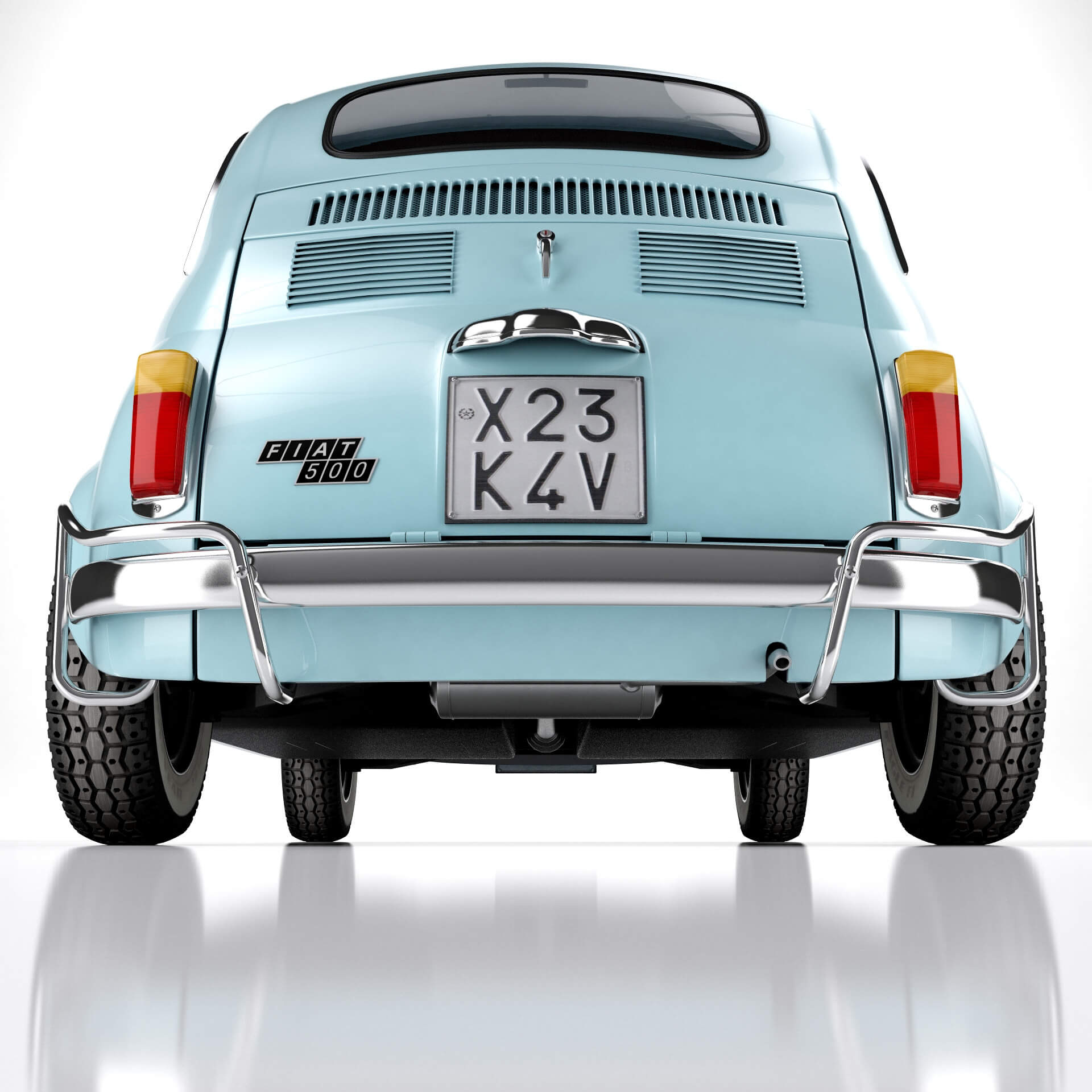 Solido Prestige 1/18 - Fiat 500 WRC 1965 N°29 Rouge - LJ635