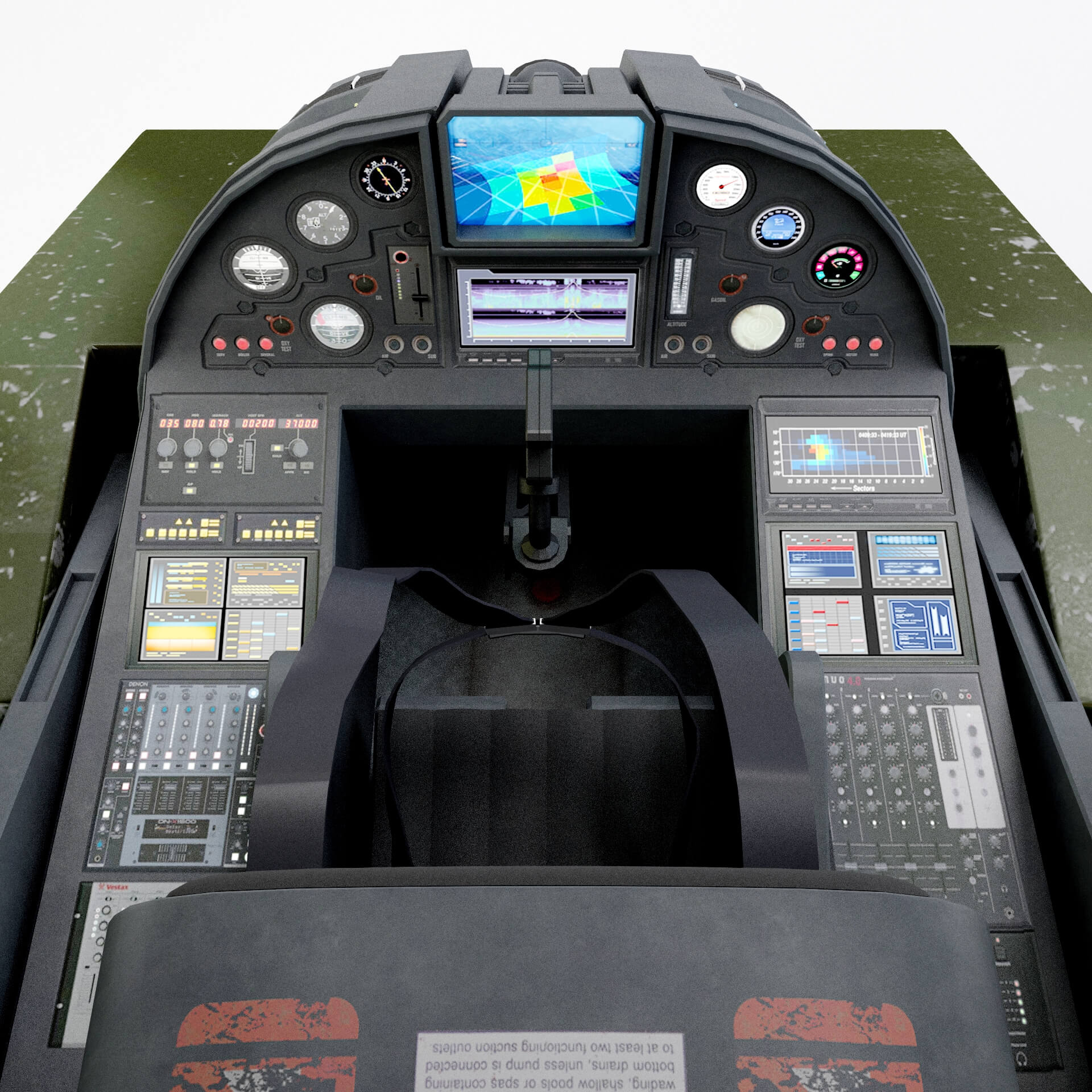 Helicopter assault prototype 3d model by renderblade